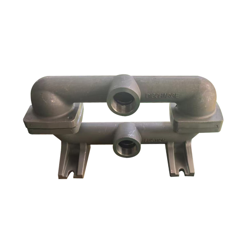 Aluminum Manifold Inlet Footed for Pneumatic Diaphragm Pump