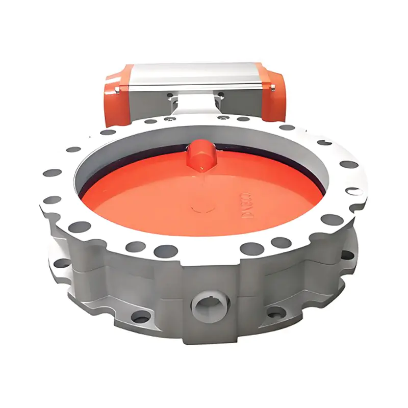 Aluminum Pneumatic Dust Butterfly Valve for Cement Silo